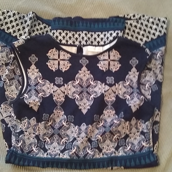 NEW York & CO Cotton DRESS Sz M - Picture 4 of 5